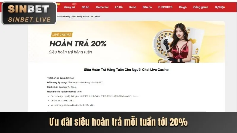 Đa dạng các giải đấu thể thao quốc tế tại Thabet